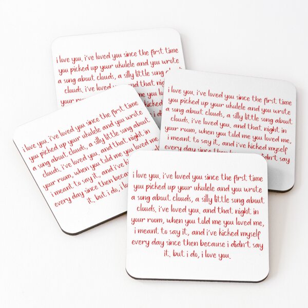 Item preview, i love you hsmtmts sticker  designed and sold by gabi-young02.