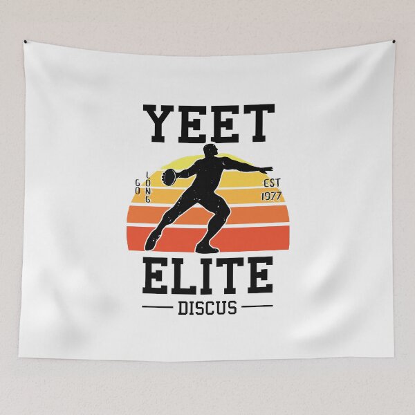 Item preview, Yeet Elite Discus Athlete Retro by Track N Field Athlete Gifts designed and sold by oberdoofus.