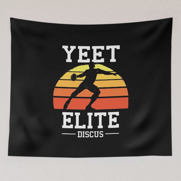 Item preview, Yeet Elite Discus Athlete Retro by Track N Field Athlete Gifts designed and sold by oberdoofus.