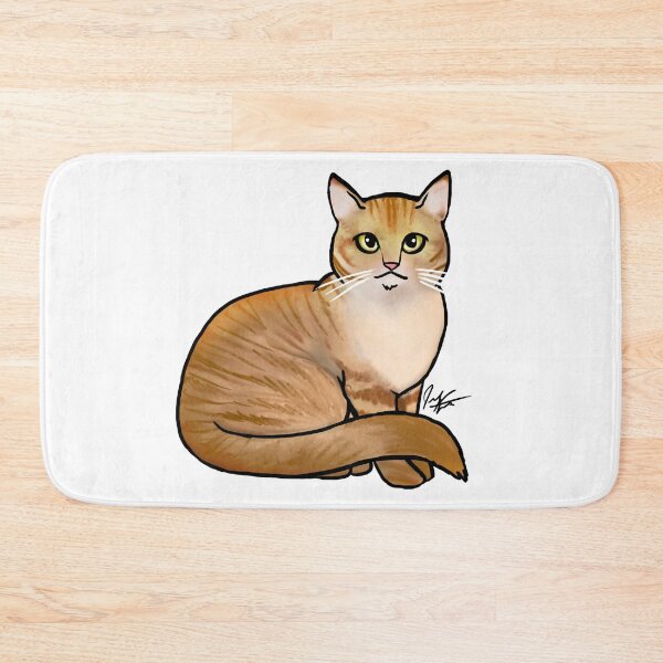 Item preview, Cat - British Shorthair Orange Tabby Cat designed and sold by Jennifer Stolzer.