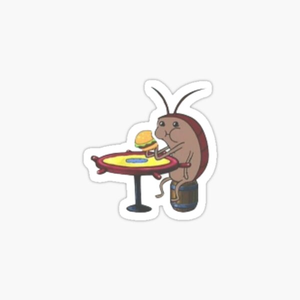 Everybody Loves a Krabby Patty Sticker