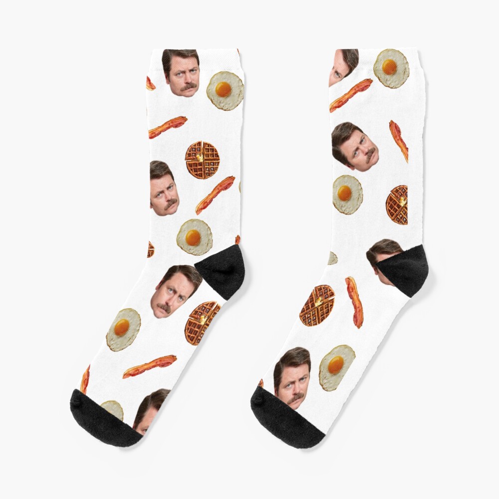 All the Bacon and Eggs Socks