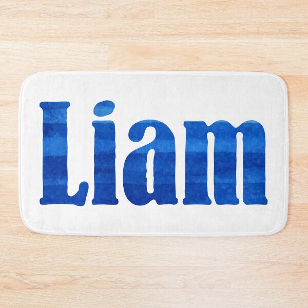 Item preview, Liam abstract painting boy's name designed and sold by ComicKitsch.