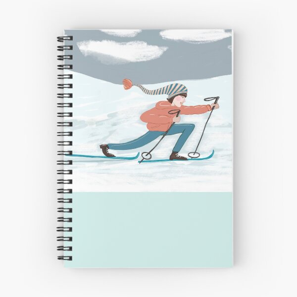 Item preview, Cross-country skiing designed and sold by Johanne Weilbrenner.
