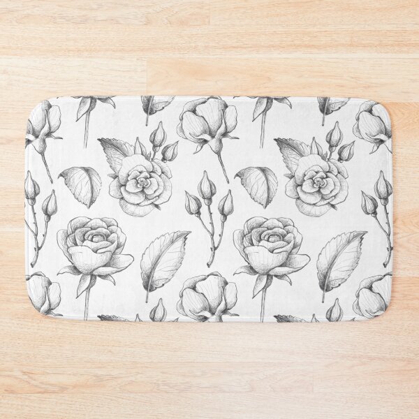 Item preview, Monochrome Roses designed and sold by Color Me F*@k!ng Happy.