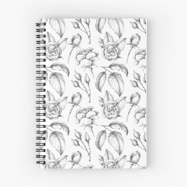 Item preview, Monochrome Open Roses designed and sold by Color Me F*@k!ng Happy.