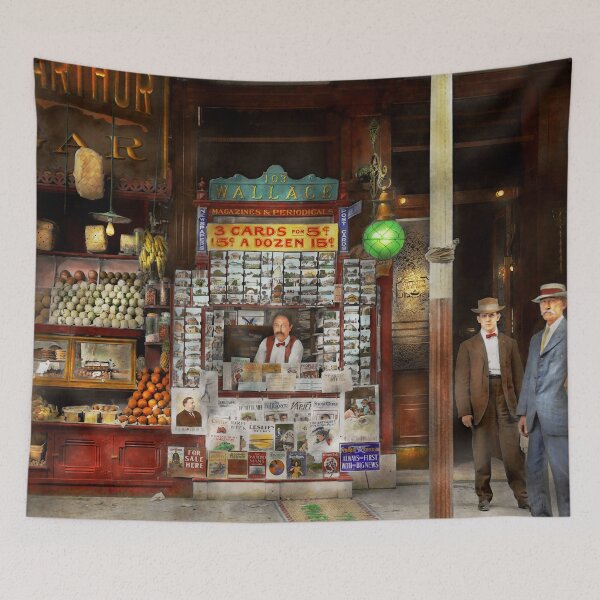 Item preview, Newsstand - Standing room only 1908 designed and sold by Mike Savad Photography.