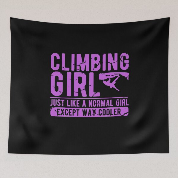 Item preview, Climbing Girl Gift - Women's Rock Climber - Ladies Climbing designed and sold by Dan66.