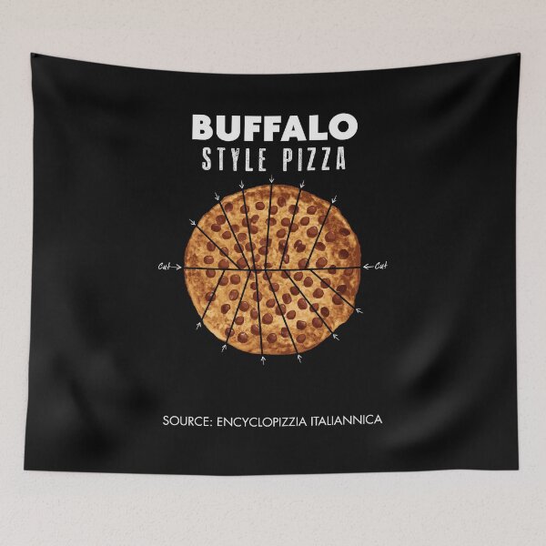 Item preview, Regional Pizza Buffalo New York Style Cup & Burn Pepperoni designed and sold by twHistory.