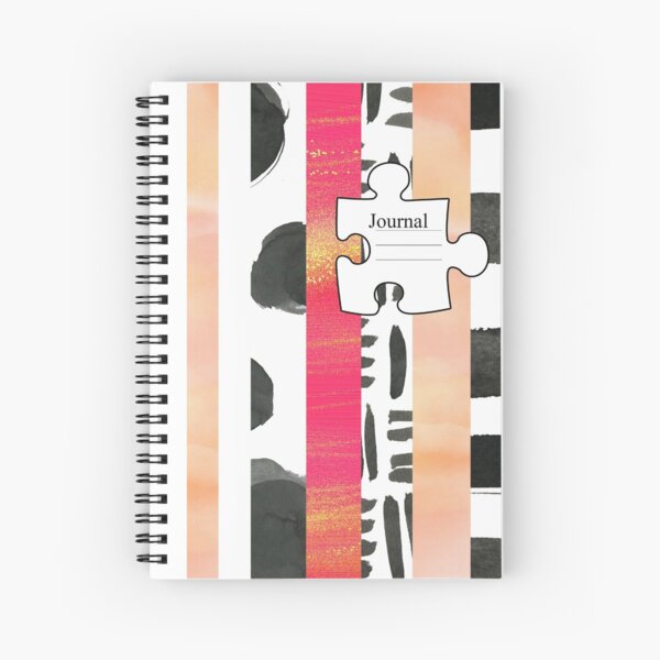 Fancy Stripes. Spiral Notebook