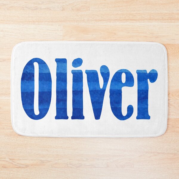 Item preview, Oliver abstract painting boy's name designed and sold by ComicKitsch.