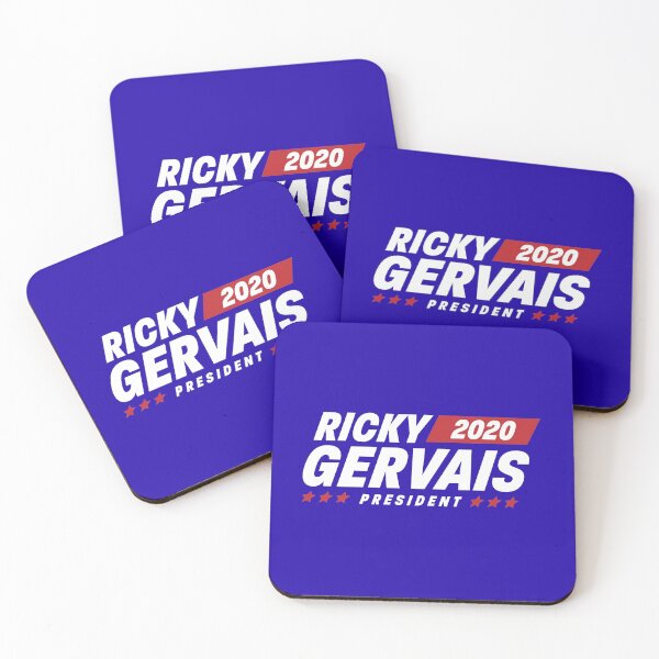 Item preview, Ricky Gervais for President designed and sold by TangleTees.