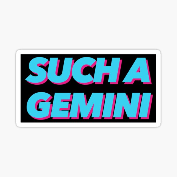 Item preview, Such a Gemini  designed and sold by gabyiscool.