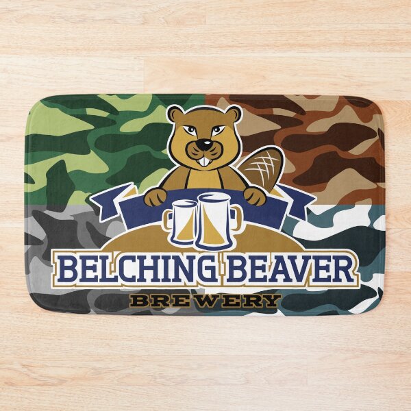 Item preview, Belching Beaver Brewery 4 Camouflage Military Four Colour Green Brown Grey designed and sold by 108dragons.