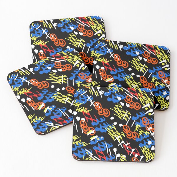 Item preview, ZIG AND ZAG GRAFFITI WALL ART designed and sold by Michael Eddington.