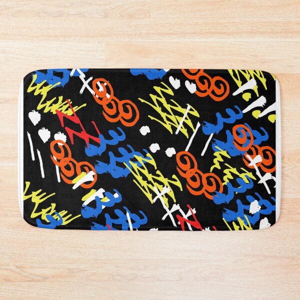 Item preview, ZIG AND ZAG GRAFFITI WALL ART designed and sold by Michael Eddington.