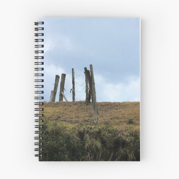 Item preview, Barbed Wire Fence on a Hill designed and sold by rhamm.