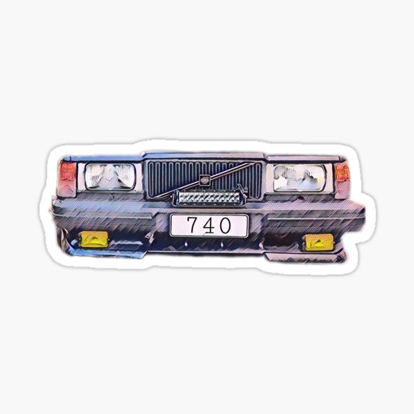 Volvo 740 Sticker