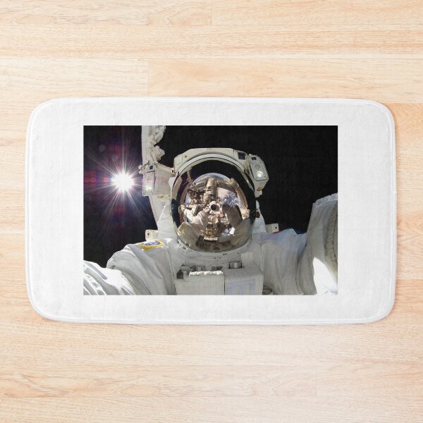 Item preview, NASA Spacewalk Selfie designed and sold by TARDIS Repairman.
