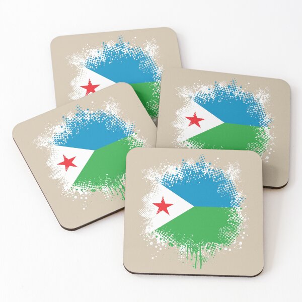 Item preview, Flag of Djibouti - Splat designed and sold by pixelinga.