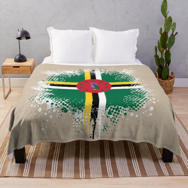 Item preview, Flag of Dominica - Splat designed and sold by pixelinga.