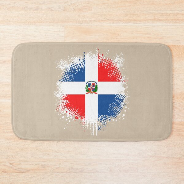Item preview, Flag of Dominican Republic - Splat designed and sold by pixelinga.