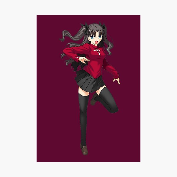 Rin Tohsaka Cute Photographic Prints Redbubble