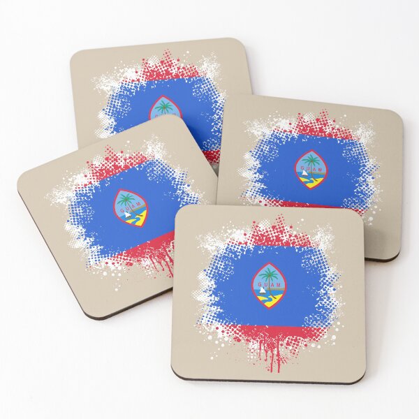 Item preview, Flag of Guam - Splat designed and sold by pixelinga.