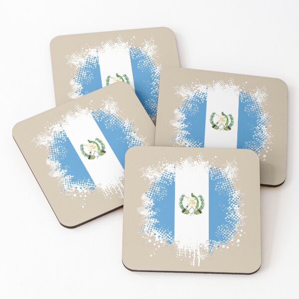 Item preview, Flag of Guatemala - Splat designed and sold by pixelinga.