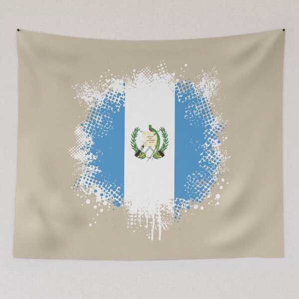 Item preview, Flag of Guatemala - Splat designed and sold by pixelinga.