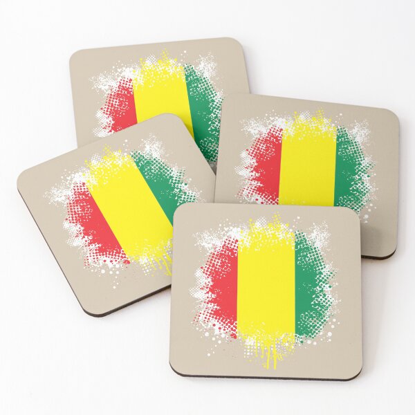 Item preview, Flag of Guinea - Splat designed and sold by pixelinga.