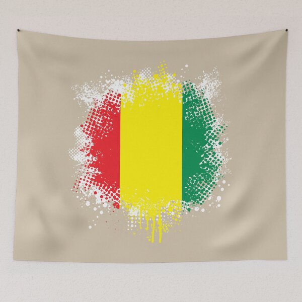 Item preview, Flag of Guinea - Splat designed and sold by pixelinga.