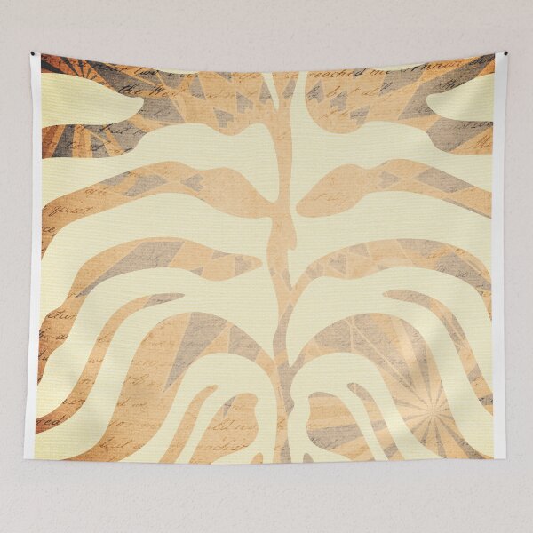 Item preview, Animal Print Collage in Gold and Brown designed and sold by FinnBear.