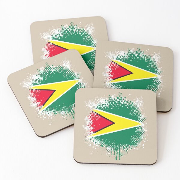 Item preview, Flag of Guyana - Splat designed and sold by pixelinga.
