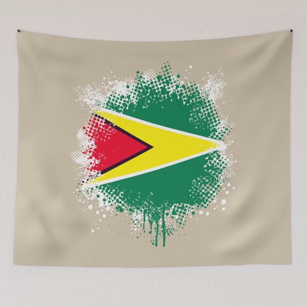 Item preview, Flag of Guyana - Splat designed and sold by pixelinga.
