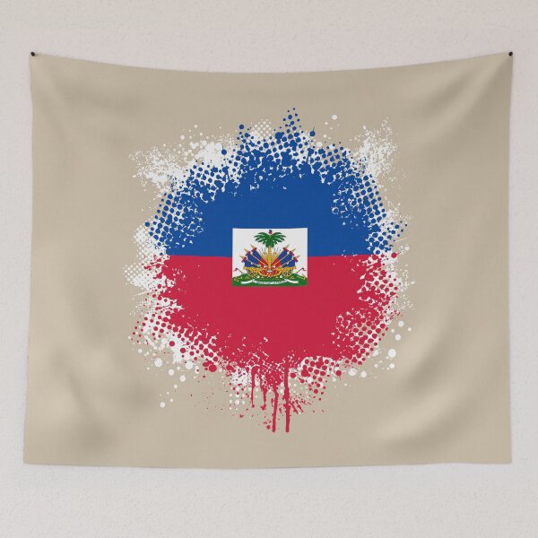 Item preview, Flag of Haiti - Splat designed and sold by pixelinga.