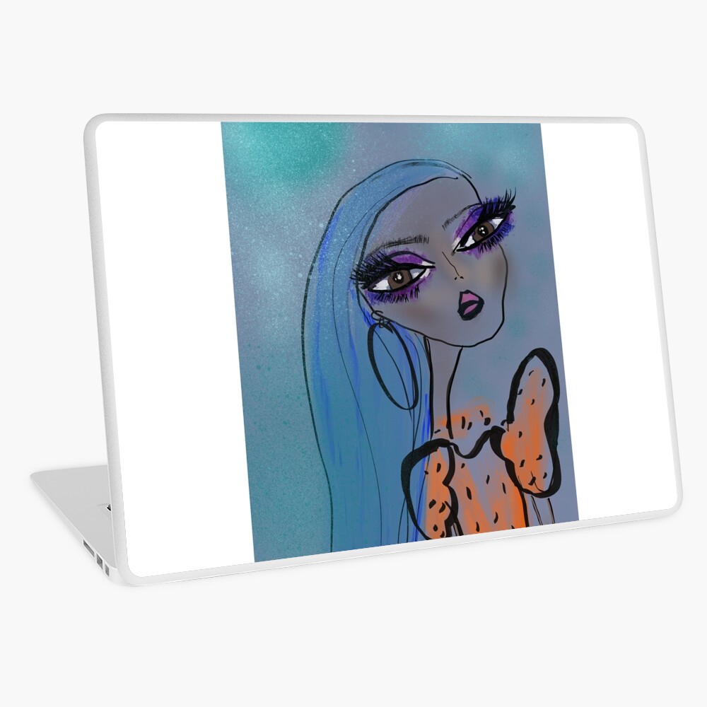 Item preview, Laptop Skin designed and sold by HausofDolls.