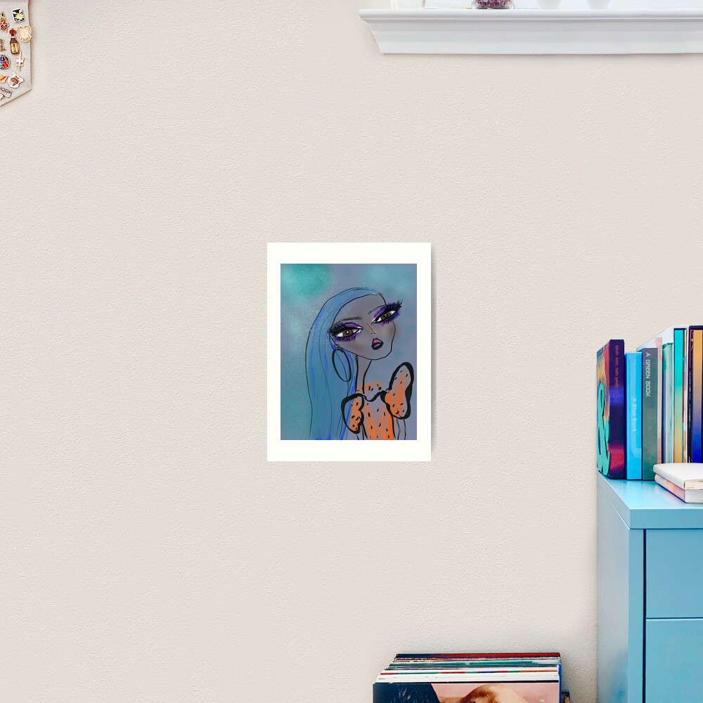 Item preview, Art Print designed and sold by HausofDolls.