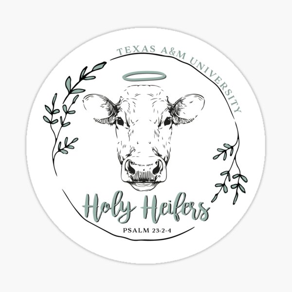 Holy Heifers Sticker