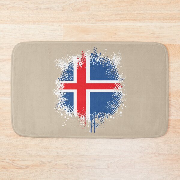 Item preview, Flag of Iceland - Splat designed and sold by pixelinga.
