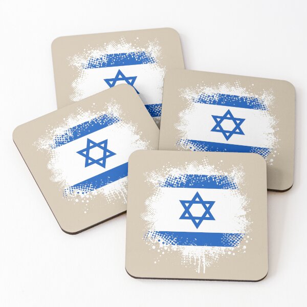Item preview, Flag of Israel - Splat designed and sold by pixelinga.