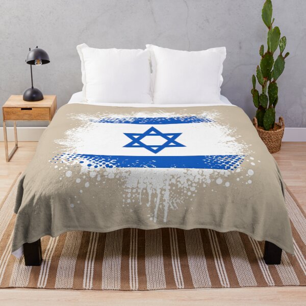 Artikelvorschau, Flag of Israel - Splat entworfen und verkauft von pixelinga.