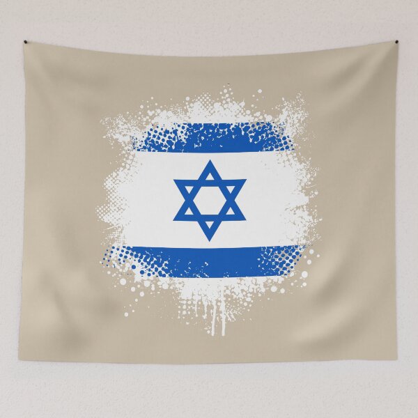 Item preview, Flag of Israel - Splat designed and sold by pixelinga.
