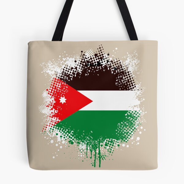 Item preview, Flag of Jordan - Splat designed and sold by pixelinga.