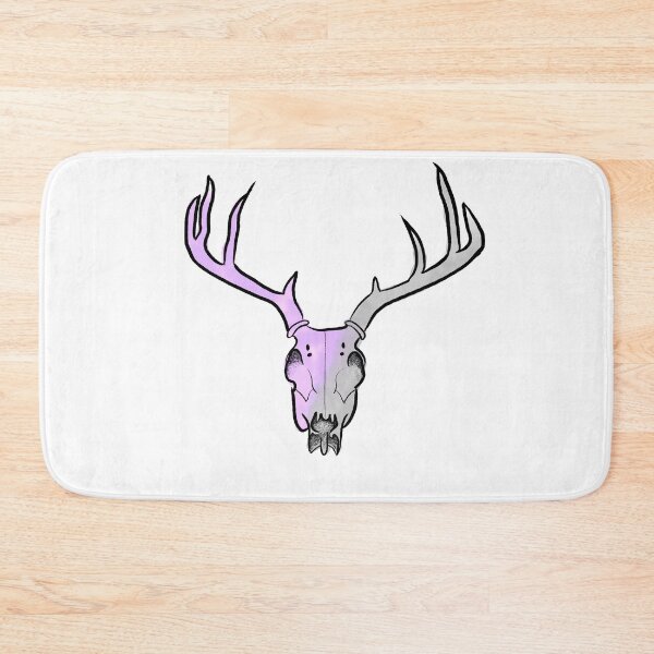 Item preview, Purple/Grey Deer Skull designed and sold by appoova.