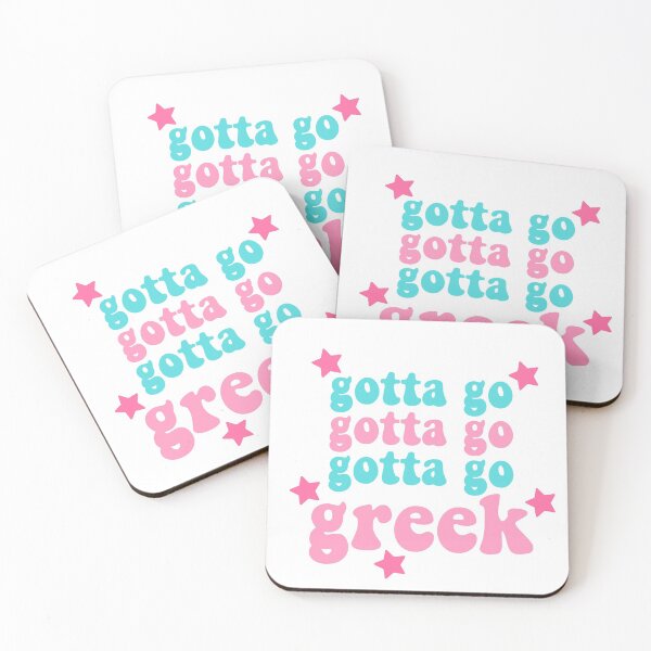 Item preview, GOTTA GO GREEK designed and sold by christikdesigns.