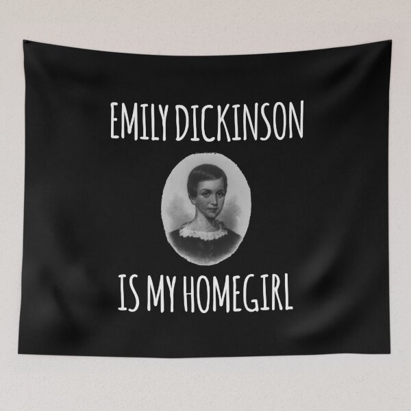 Item preview, Emily Dickinson Fan Poetry Reader Gift Poem Writer designed and sold by Creekman Designs.