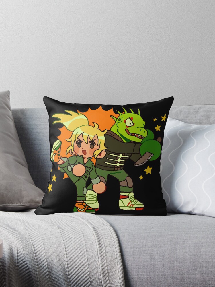 That S Dorohedoro Throw Pillow By Knightofbunnies Redbubble