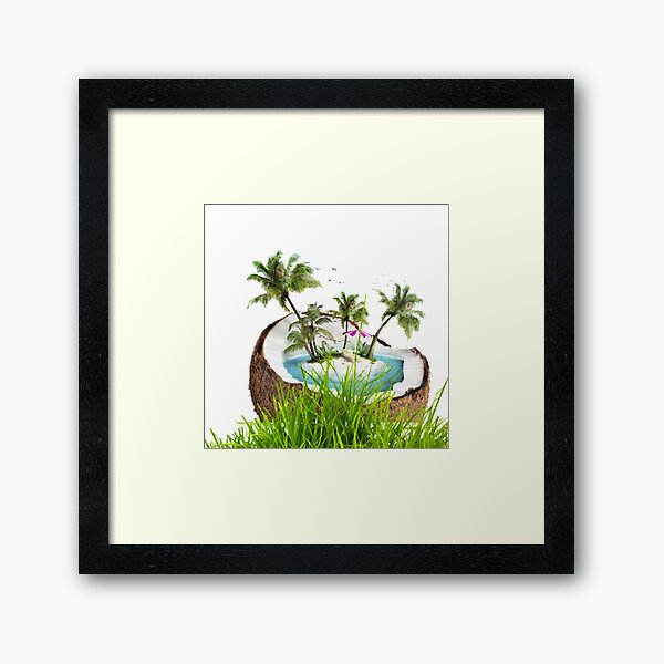 Cool and freshness every time  Framed Art Print