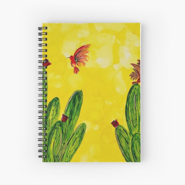 Hummingbird paradise Spiral Notebook